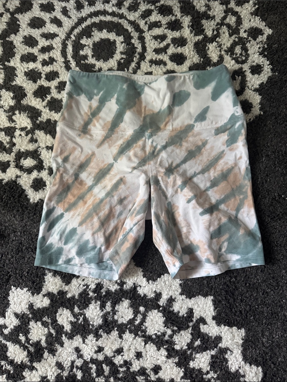 Victoria secret pink cotton Tie-Dye Biker Shorts M